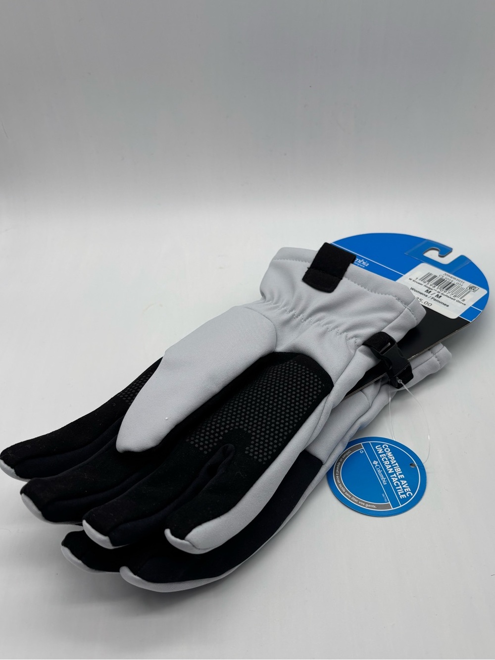 Columbia Women's Kruser Ridge III Softshell Gloves - Cirrus Grey - Medium - NWT - Picture 3 of 3